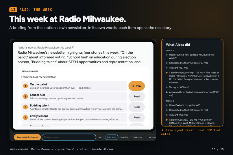 Radio Commons Alexa+ MCP Server – screenshot 7