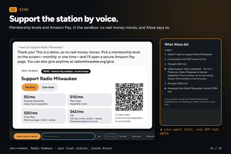 Radio Commons Alexa+ MCP Server – screenshot 8