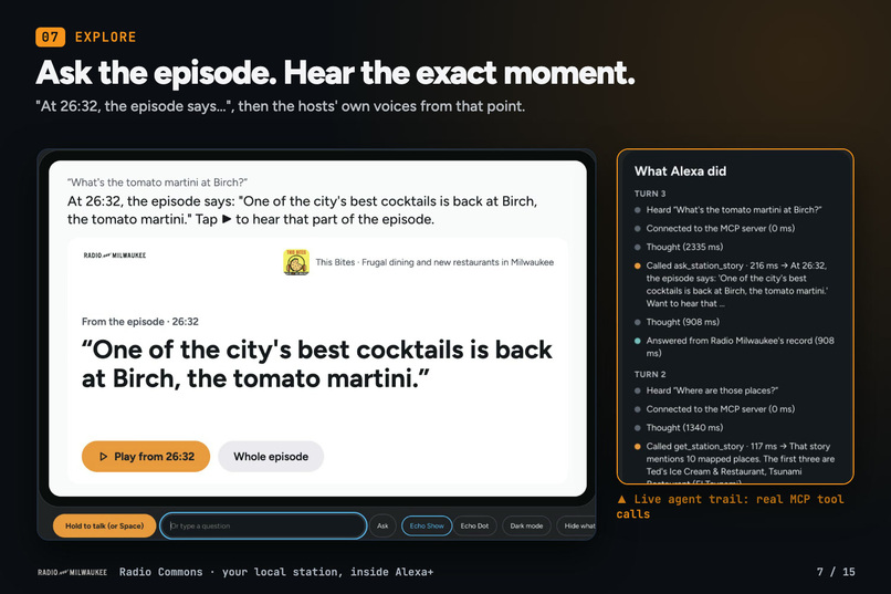 Radio Commons Alexa+ MCP Server – screenshot 9