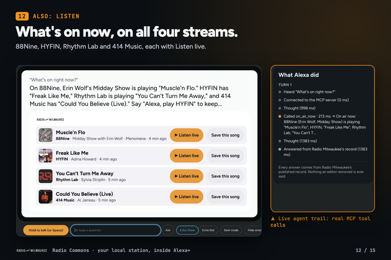 Radio Commons Alexa+ MCP Server – screenshot 12