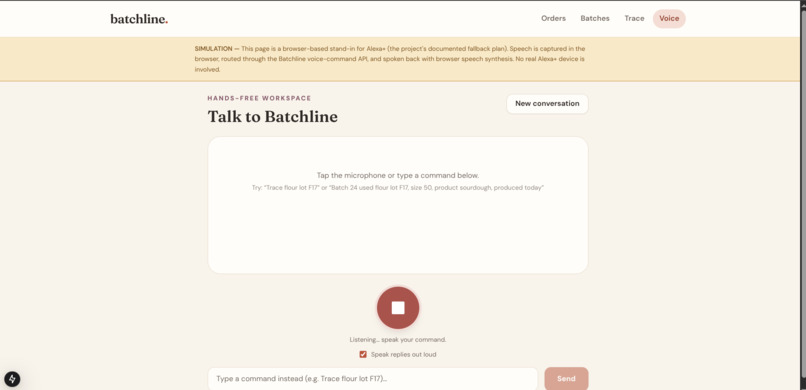 Batchline – screenshot 2