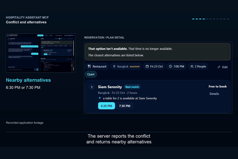 Hospitality Assistant MCP – screenshot 4