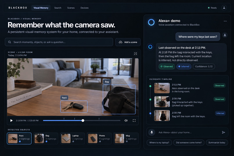 BlackBox — Persistent Visual Memory – screenshot 2