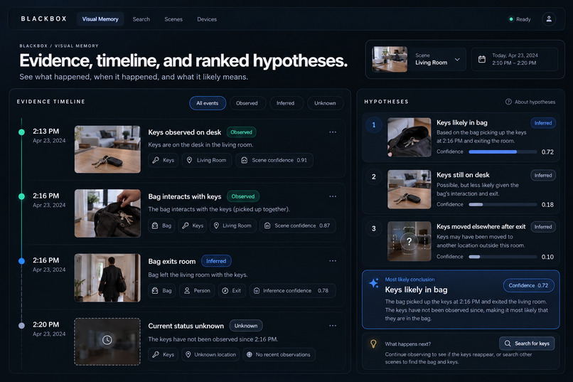 BlackBox — Persistent Visual Memory – screenshot 5