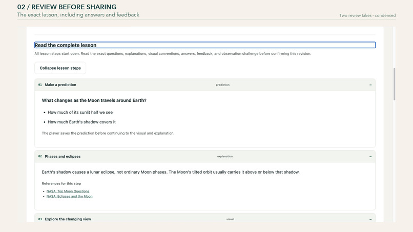 RECALL – screenshot 2