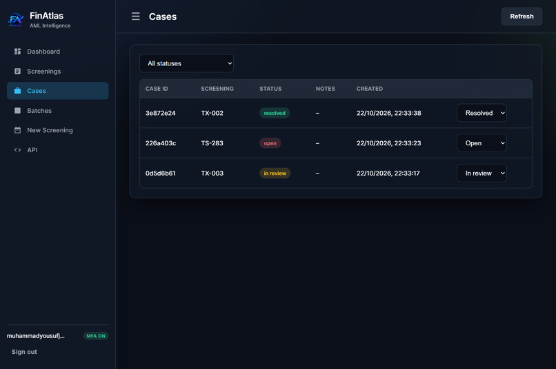 FinAtlas – screenshot 3