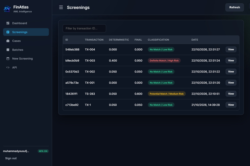 FinAtlas – screenshot 2
