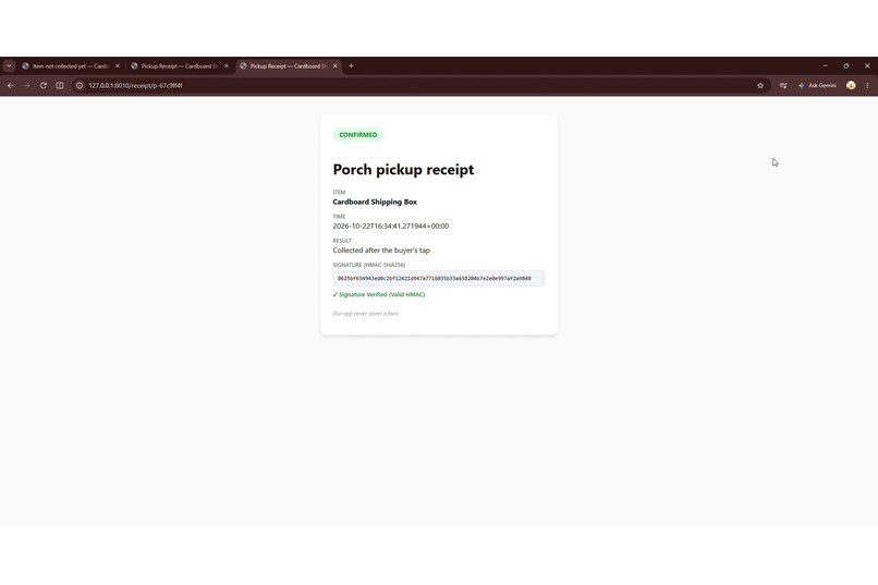 Porch Pickup – screenshot 4