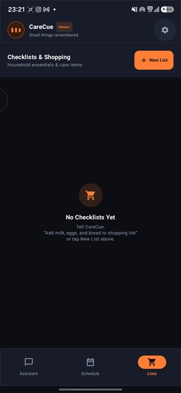 CareCue – screenshot 3
