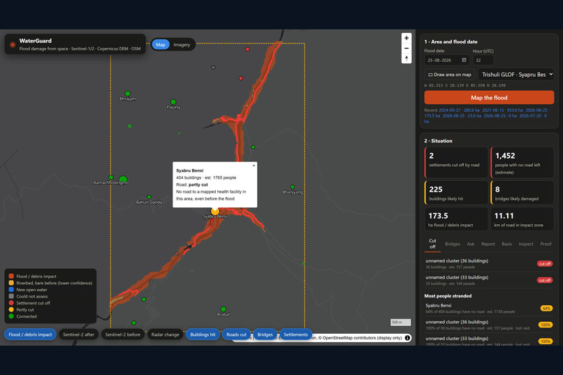WaterGuard: Verifiable Flood Damage & Relief – screenshot 1