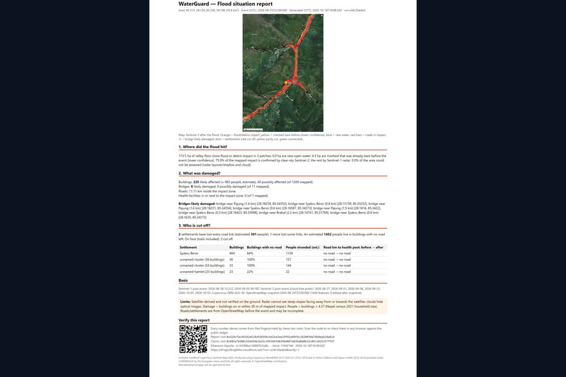 WaterGuard: Verifiable Flood Damage & Relief – screenshot 2