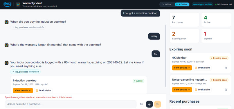 Warranty Vault – screenshot 1