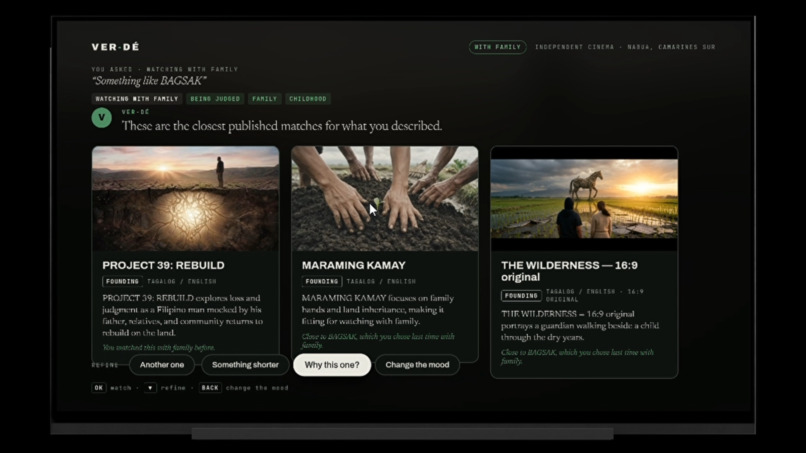 VER-DÉ — AI Cinema for Fire TV – screenshot 4