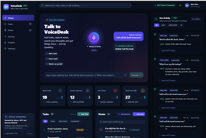 VoiceDesk – screenshot 1