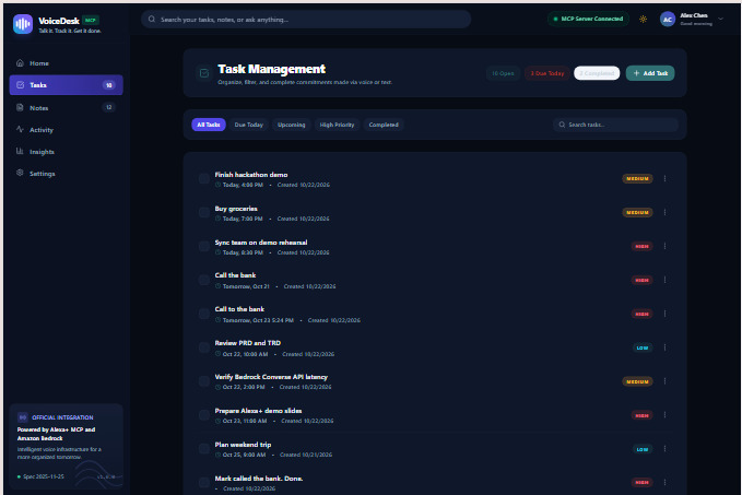 VoiceDesk – screenshot 3
