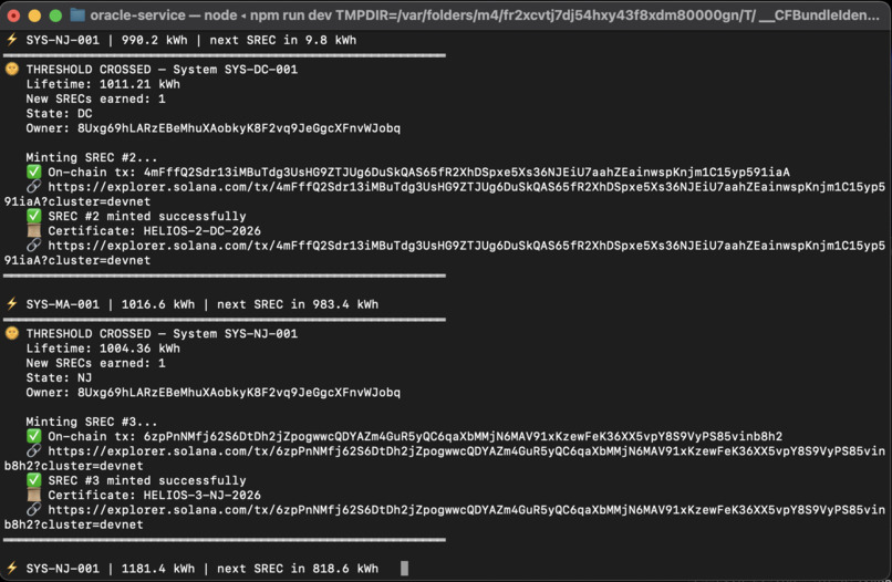 HeliosProtocol  – screenshot 2