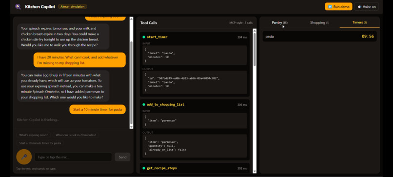 Kitchen Copilot – screenshot 1