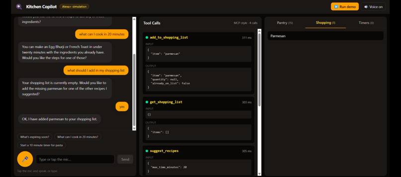 Kitchen Copilot – screenshot 2
