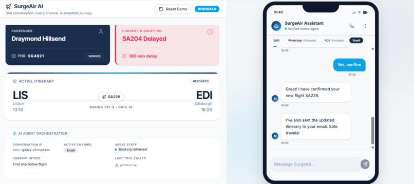 SurgeAir AI Assistant – screenshot 5