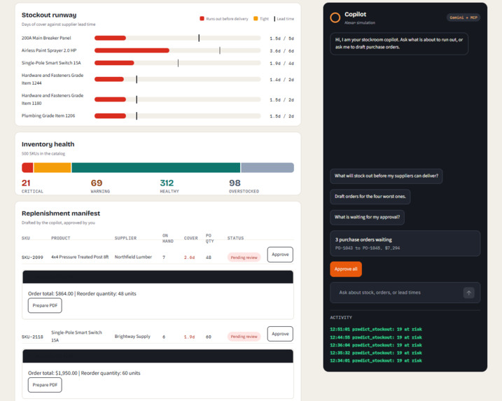 Stockroom Copilot – screenshot 3