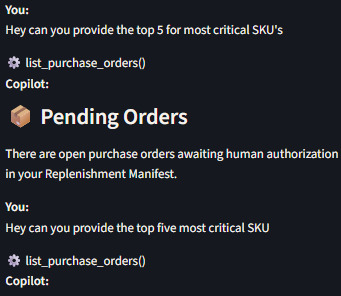 Stockroom Copilot – screenshot 4