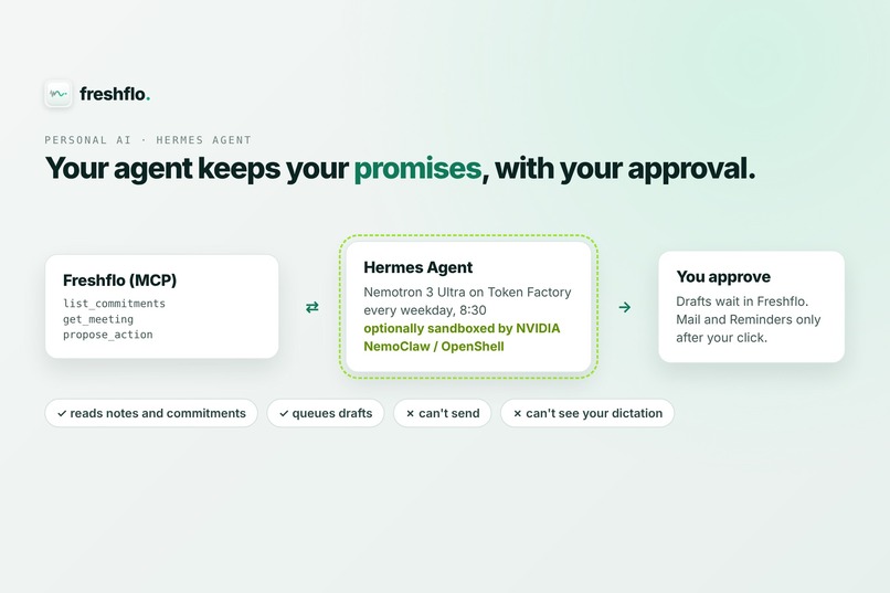 Freshflo: Private Meeting Memory That Keeps Your Promises – screenshot 6