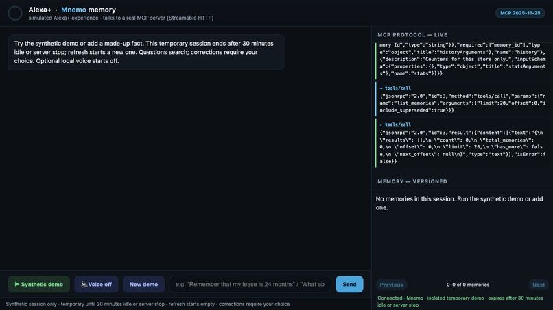 Mnemo — Review before acting – screenshot 1