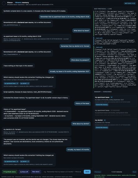 Mnemo — Review before acting – screenshot 3