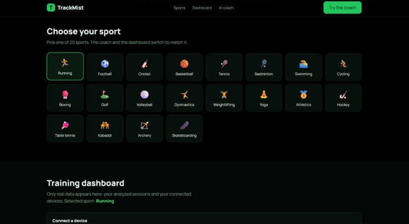 TrackMist – screenshot 2
