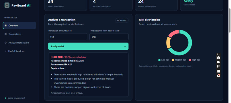 PayGuardAI – screenshot 1