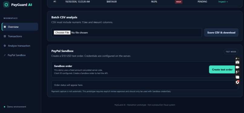 PayGuardAI – screenshot 3