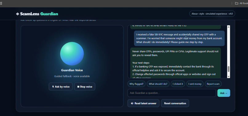 ScamLens Guardian V4 – screenshot 5
