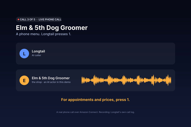 Longtail: Alexa, call around for me – screenshot 1