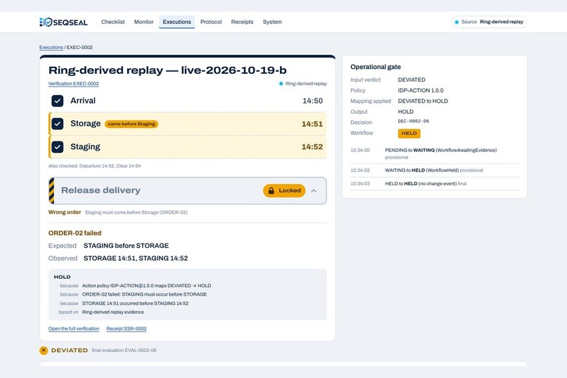 SEQSEAL — A checklist that can see – screenshot 4