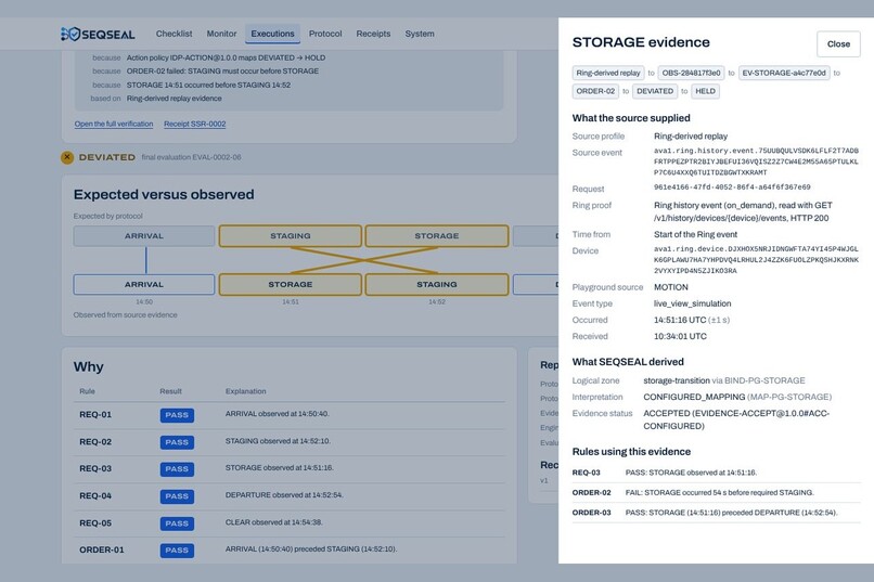 SEQSEAL — A checklist that can see – screenshot 6