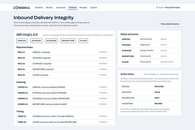SEQSEAL — A checklist that can see – screenshot 7