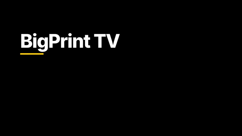 BigPrint TV – screenshot 2