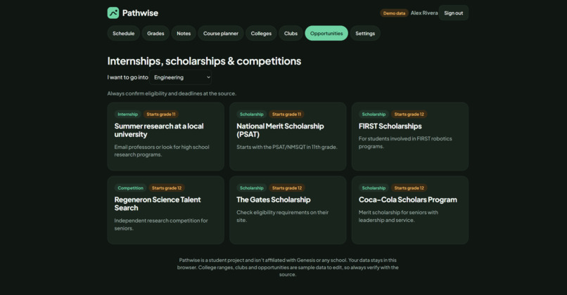 Pathwise – screenshot 6