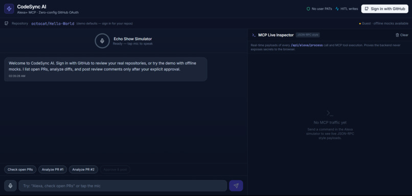 CodeSync AI: Real-Time Collaborative Coding – screenshot 1