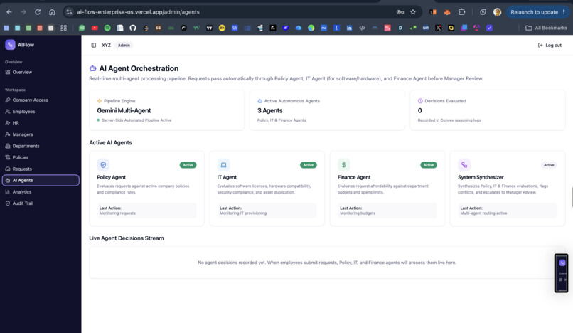 AIFlow Enterprise OS – screenshot 4