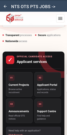 Govt latest job – screenshot 2