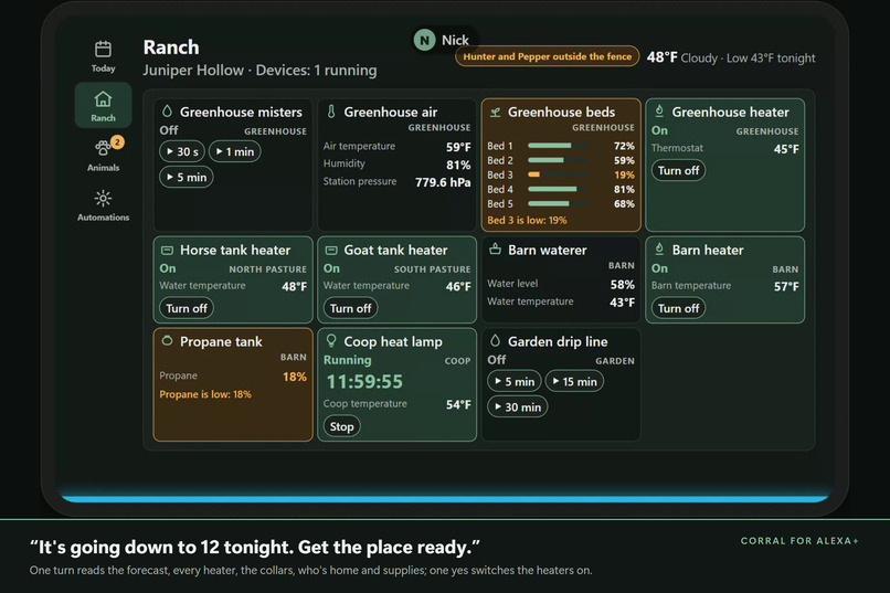 Corral for Alexa+ – screenshot 6