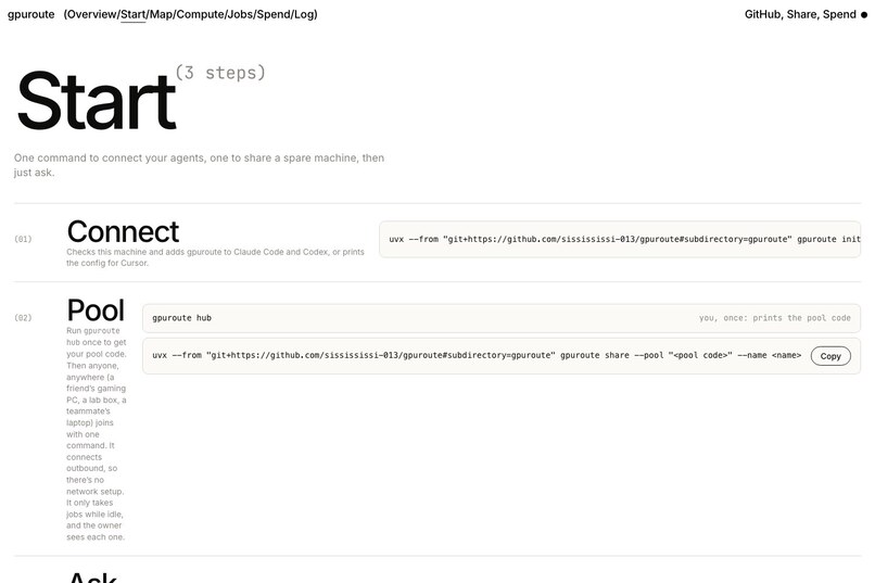 gpuroute – screenshot 3