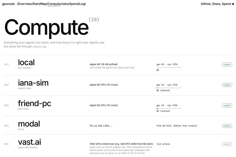 gpuroute – screenshot 4