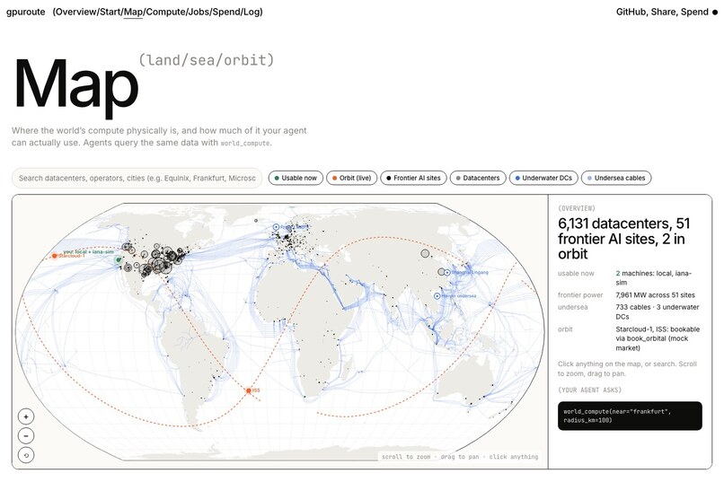 gpuroute – screenshot 2