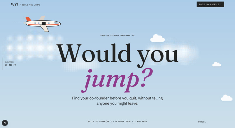 would you jump? – screenshot 1