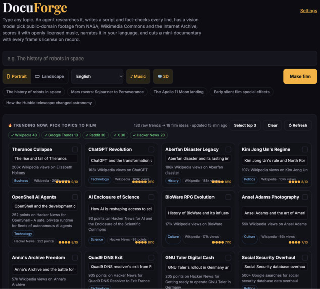 DocuForge – screenshot 2