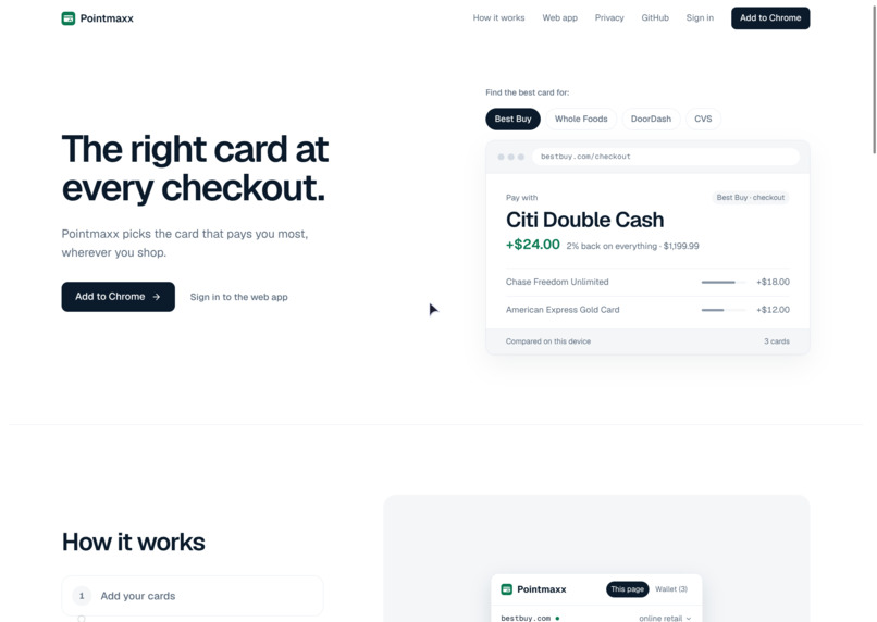 pointmaxx – screenshot 1