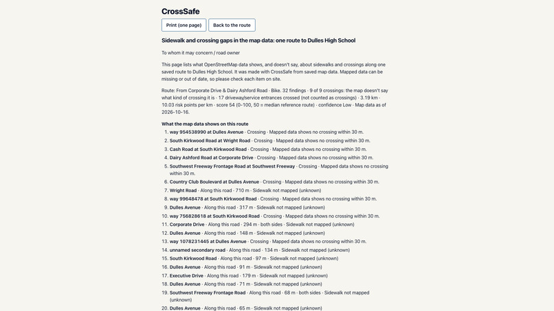 CrossSafe – screenshot 4