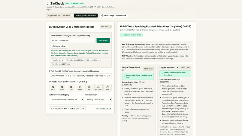 BinCheck – screenshot 2